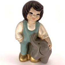 Thun "Tini's - Bambino con Elefante" - Altezza: 10cm