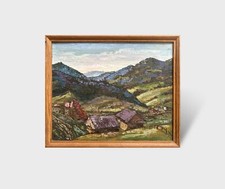 Dipinto olio vintage