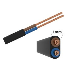 Cavo elettrico H05VVH2-F 2 x