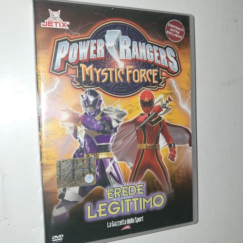 Dvd power rangers - rangers, mystic