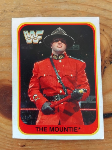 Vintage wrestling trading card - trading,