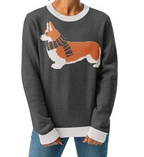 Maglione Donna Pembroke Gallese Corgi Cucciolo Cane Nuovo Spedizione Gratuita 4 Taglie Edizione Limitata