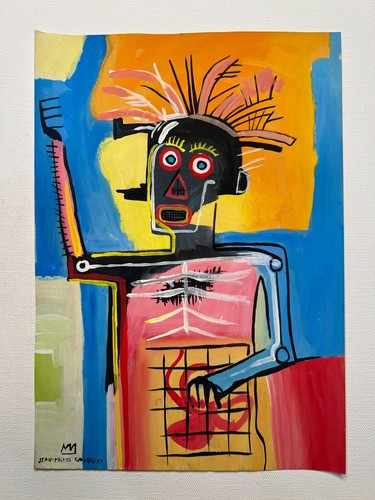 Jean michel basquiat disegno - jean-michel,