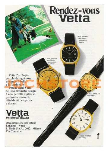 Pubblicità orologio vetta - pubblicità,