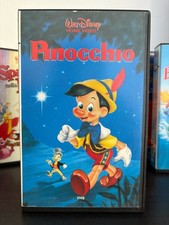 Pinocchio Walt Disney I Classici Collezione Rombo Nero VHS VS 4195