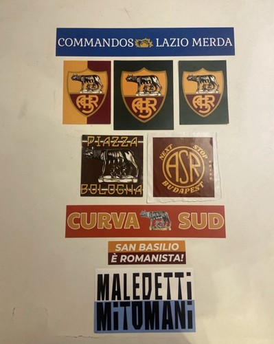 Adesivo sticker ultras roma - sticker,