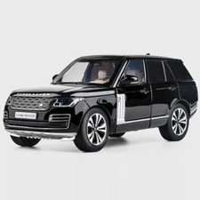 Modellino auto 1:32 Land Rover Range Rover pressofuso giocattolo per bambino giovane nero