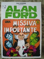 ALAN FORD  N. 78 Dicembre 1975 UNA MISSIVA IMPORTANTE ED. CORNO DA EDICOLA NUOVO
