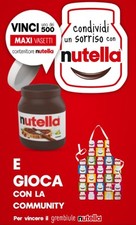 Barattolo Porta Giochi Nutella