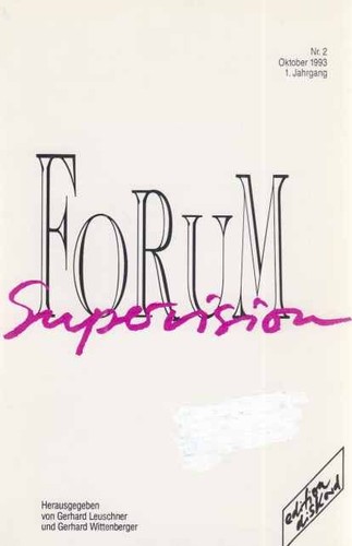 1993 supervisione forum - n.2;, 1993;