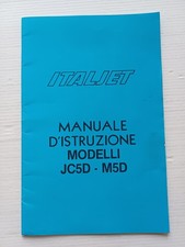 Italjet 50 JC5D -M5D Mini Cross 1982 manuale uso manutenzione originale ITALIANO