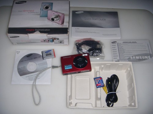 Samsung l100 fotocamera red - l100,