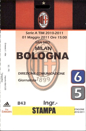 Biglietto stadio milan - biglietto,