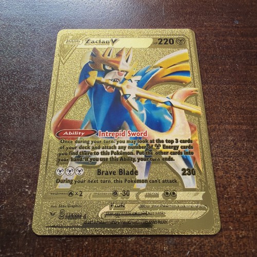 Carta pokemon tcg gold foil - pokemon,