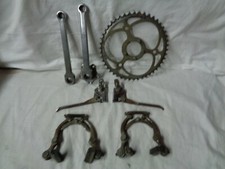 LOTTO RICAMBI PER BICICLETTA EPOCA  BIANCHI DEI LEGNANO ECC.