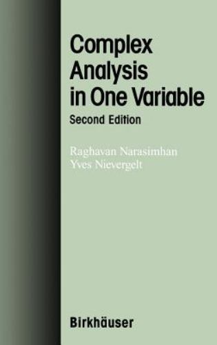 Complex analysis o - in,