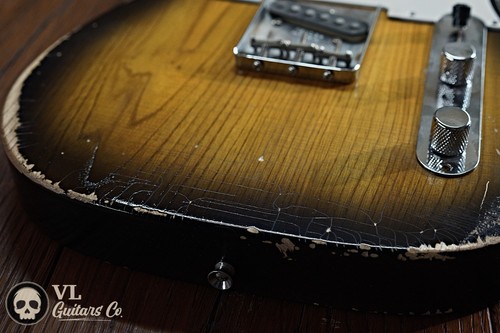 Telecaster relic body - 60's,