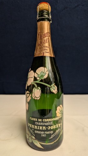 Bottiglia champagne fleur - champagne,