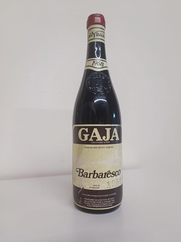 Gaja barbaresco 1968 bott - gaja, bott..72