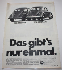 Pubblicità VW Maggiolino VW