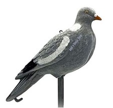 stampo caccia colombo colombaccio piccione colomba in plastica ali chiuse posata
