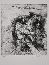 WALTER PIACESI URBINO ACQUAFORTE ORIGINALE FIRMATA E NUMERATA SNL1