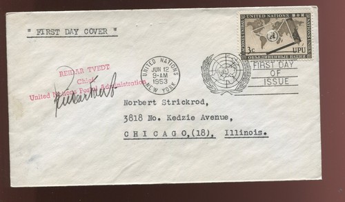 Postal administration - u.n.,