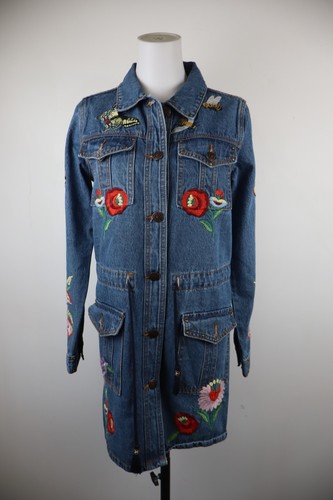 Desigual giubbino jeans - giubbino, donna