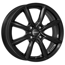 Cerchi in Lega Dezent TN black 6.0Jx15 ET35 4x98 per Ford Ka 15 pollici