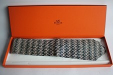Cravatta di seta HERMES 7644
