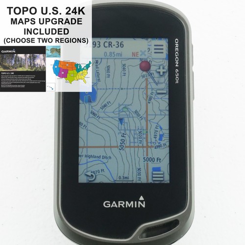 Garmin oregon 650t gps con - gps,