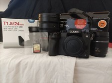 Panasonic Mirrorless Lumix DMC-G7 (Boundle kit + Obiettivo Samyang 24mm T1.5)