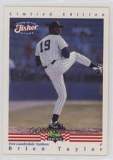 1992-93 Classic Best Fisher Nuts Stars of the Future Brien Taylor #14 Rookie RC