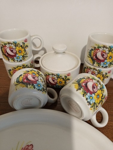 Castelli ceramica set caffè