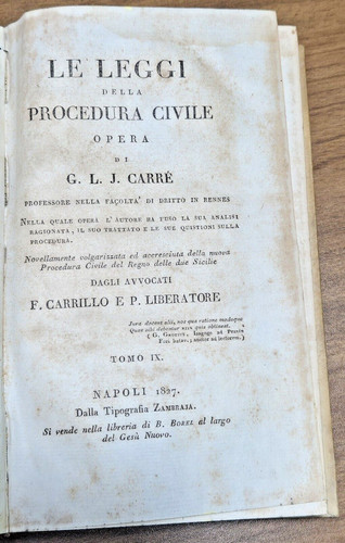 Leggi della procedura - della,