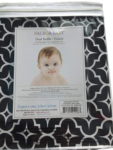 Balboa baby dust ruffle - balboa,