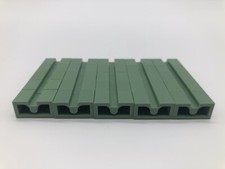 LEGO MATTONCINO VERDE SABBIA 4216, MODIFICATO 1x2 con scanalatura canale - per droghiere verde