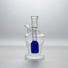Portable Mini 3" Glass Bong Smoking Water Pipe Bubbler W/Bowl Hose Full Set