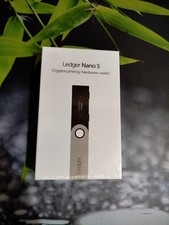 Ledger Nano S portafoglio Crypto Monete Hardware Wallet USB Bitcoin Ethereum 