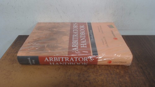 Arbitrators handbook - arbitrators,