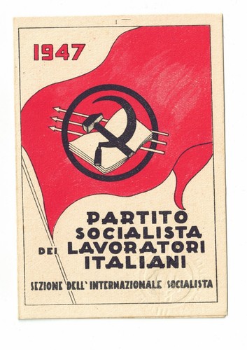 1947 tessera partito - 1947-, tessera-partito