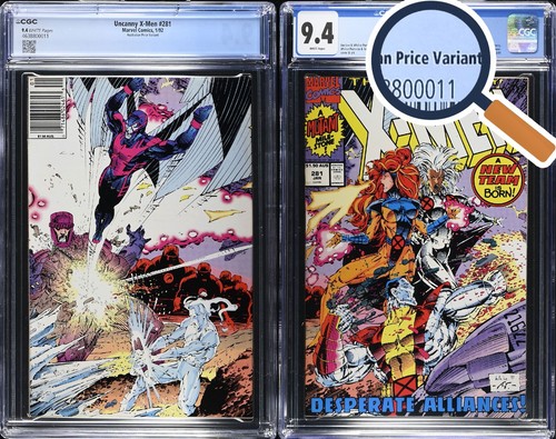 Uncanny men 281 cgc - x-men,