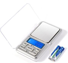 Brencco Bilancia di Precisione, 500g /0.01g Bilancino Precisione Display Retroil