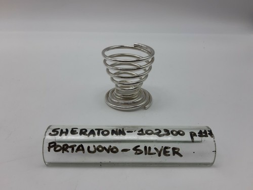 Porta uovo argento 1000 - uovo,,