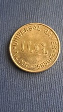 GETTONE - TOKEN - VINTAGE - SALA GIOCHI U.G. UNIVERSAL GAMES
