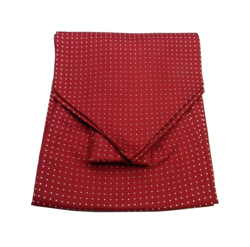 Ascot uomo seta rosso - di,