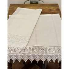 COPPIA TENDE  BORDO UNCINETTO UNCINETTO 86x104 cm