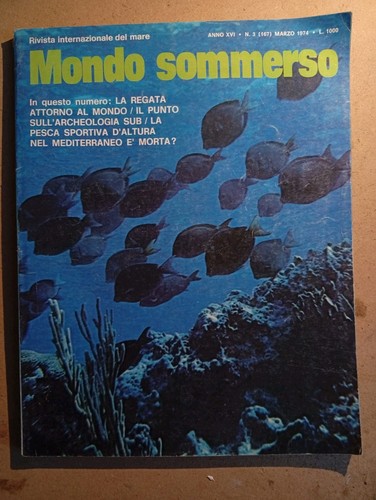 Mondo sommerso marzo 1974 - mondo,