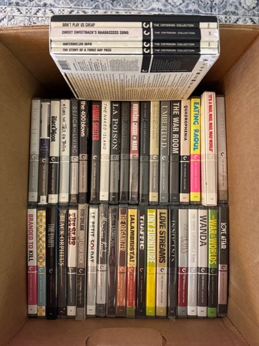 Criterion blu rays - criterion, blu-rays,
