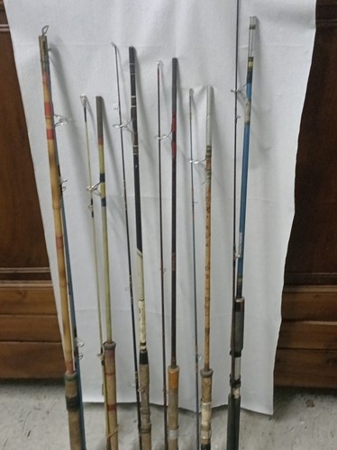 Canna pesca vintage lotto - pesca,